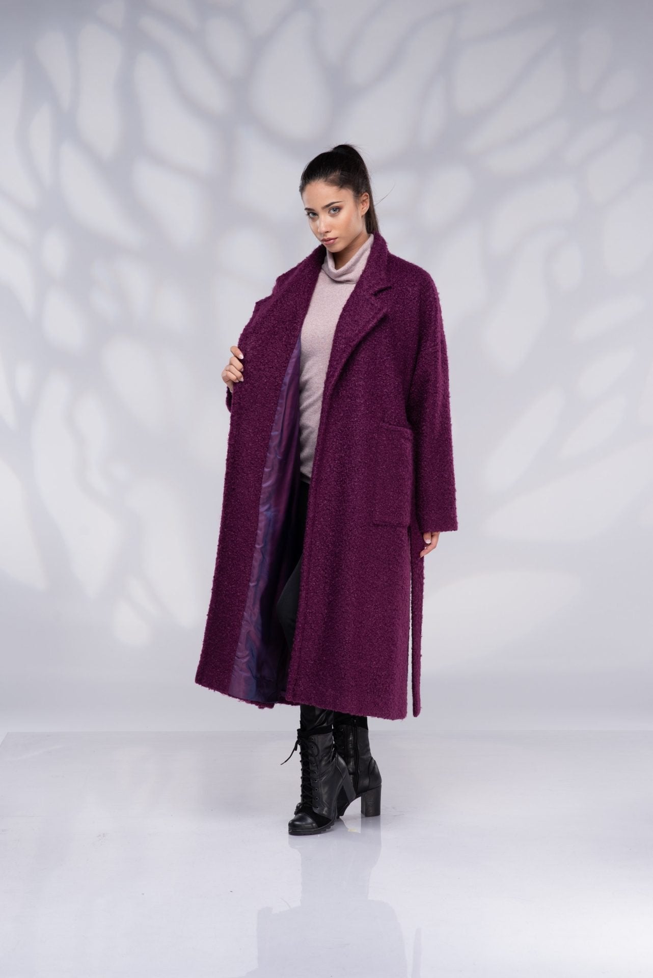 Wool Plus Size Coat