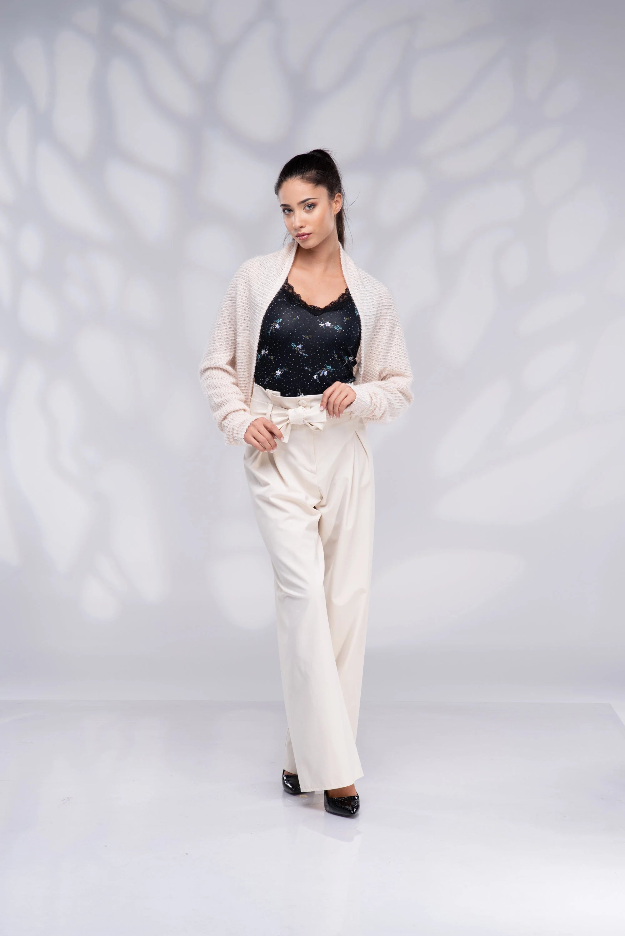 Bolero Shrug Cream White Bridal Shrug-Danellys-7.webp