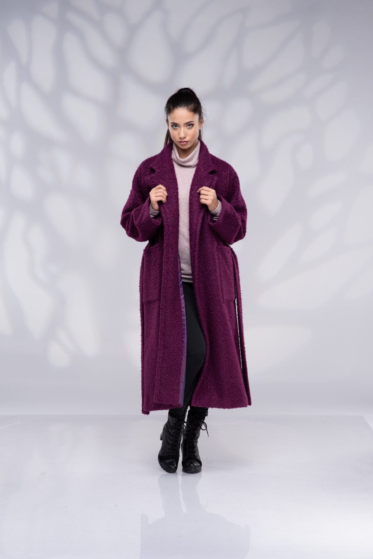 Wool Plus Size Coat