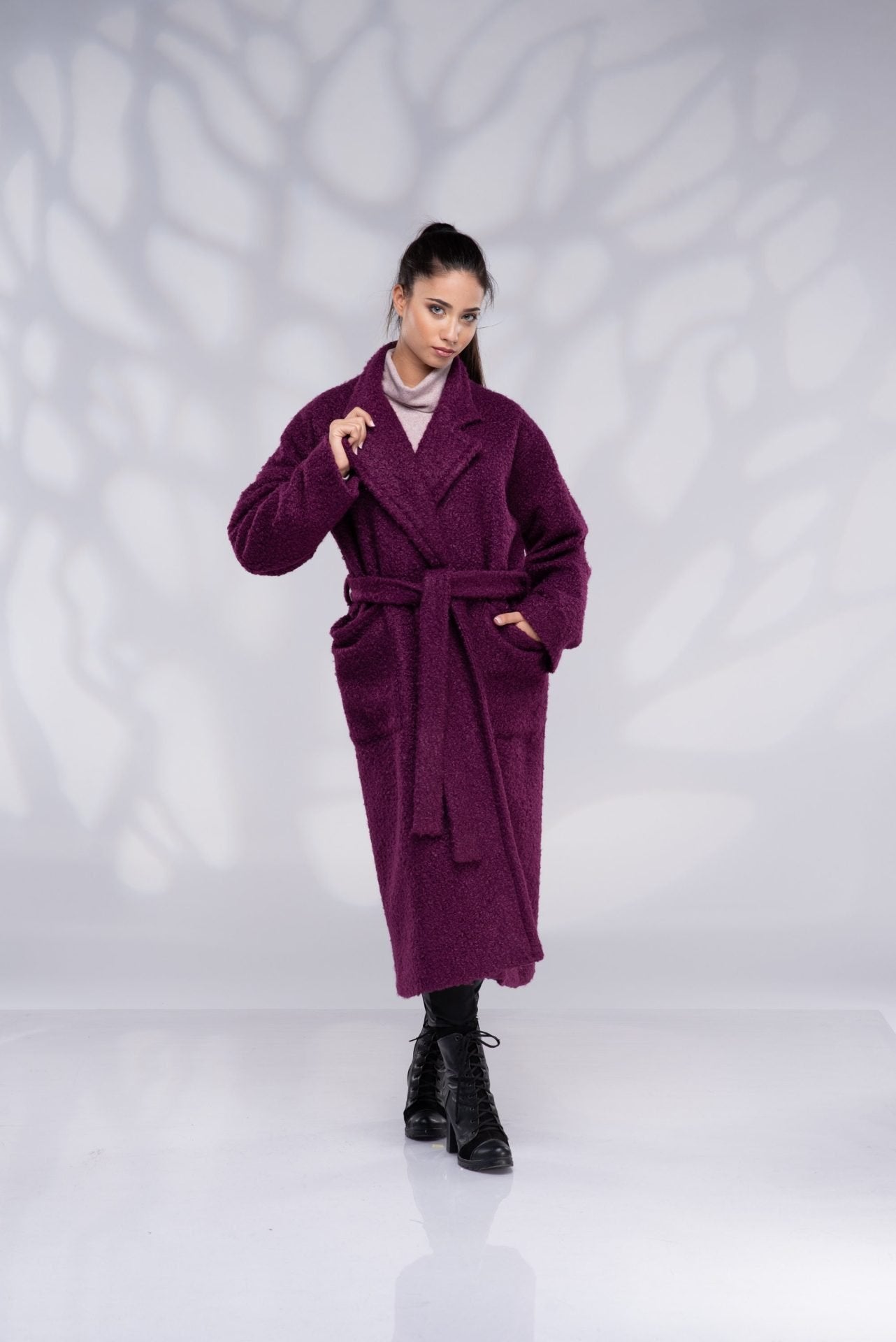 Wool Plus Size Coat