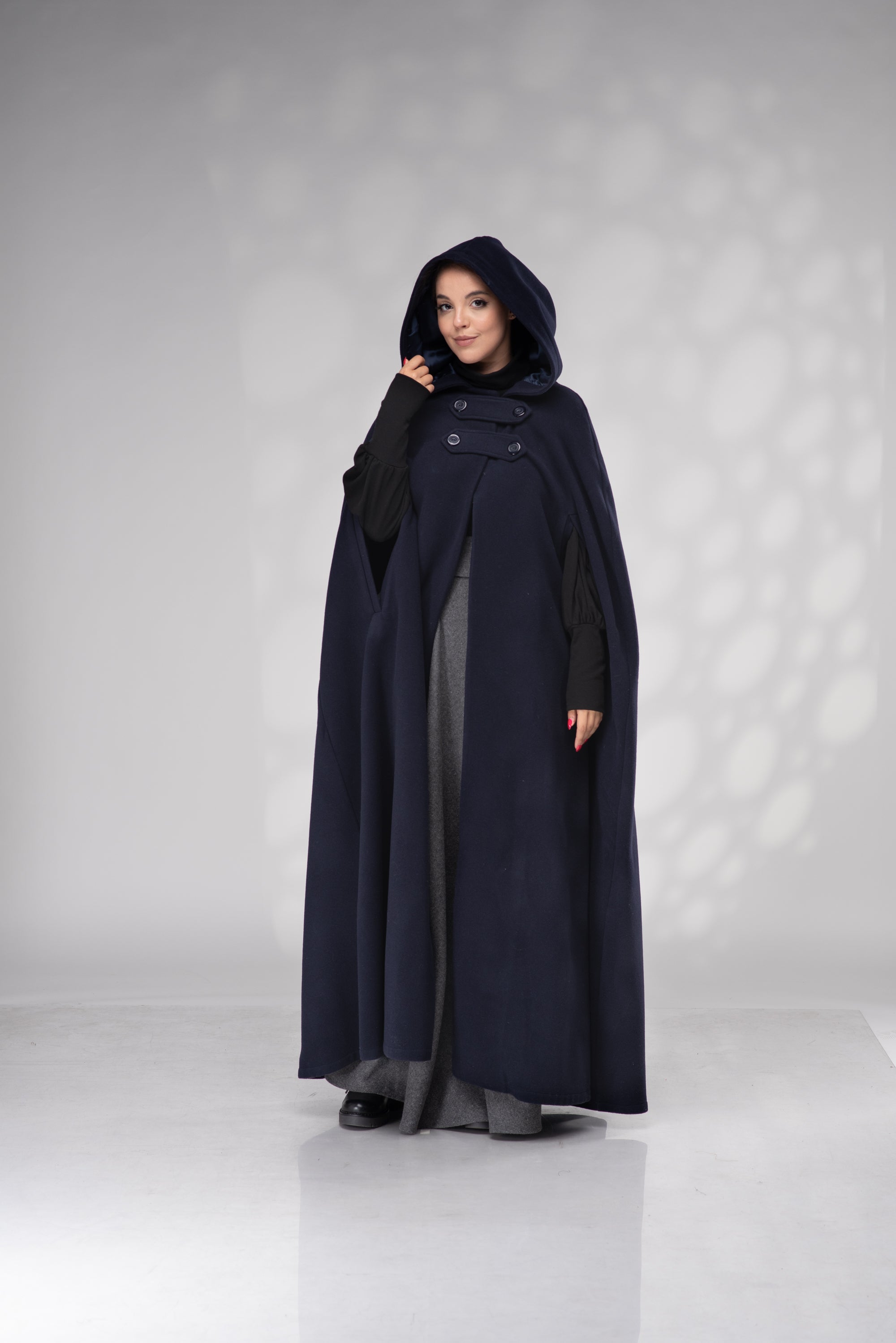 Floor Length Cape Cloak – Modern Medieval Inspired Outerwear