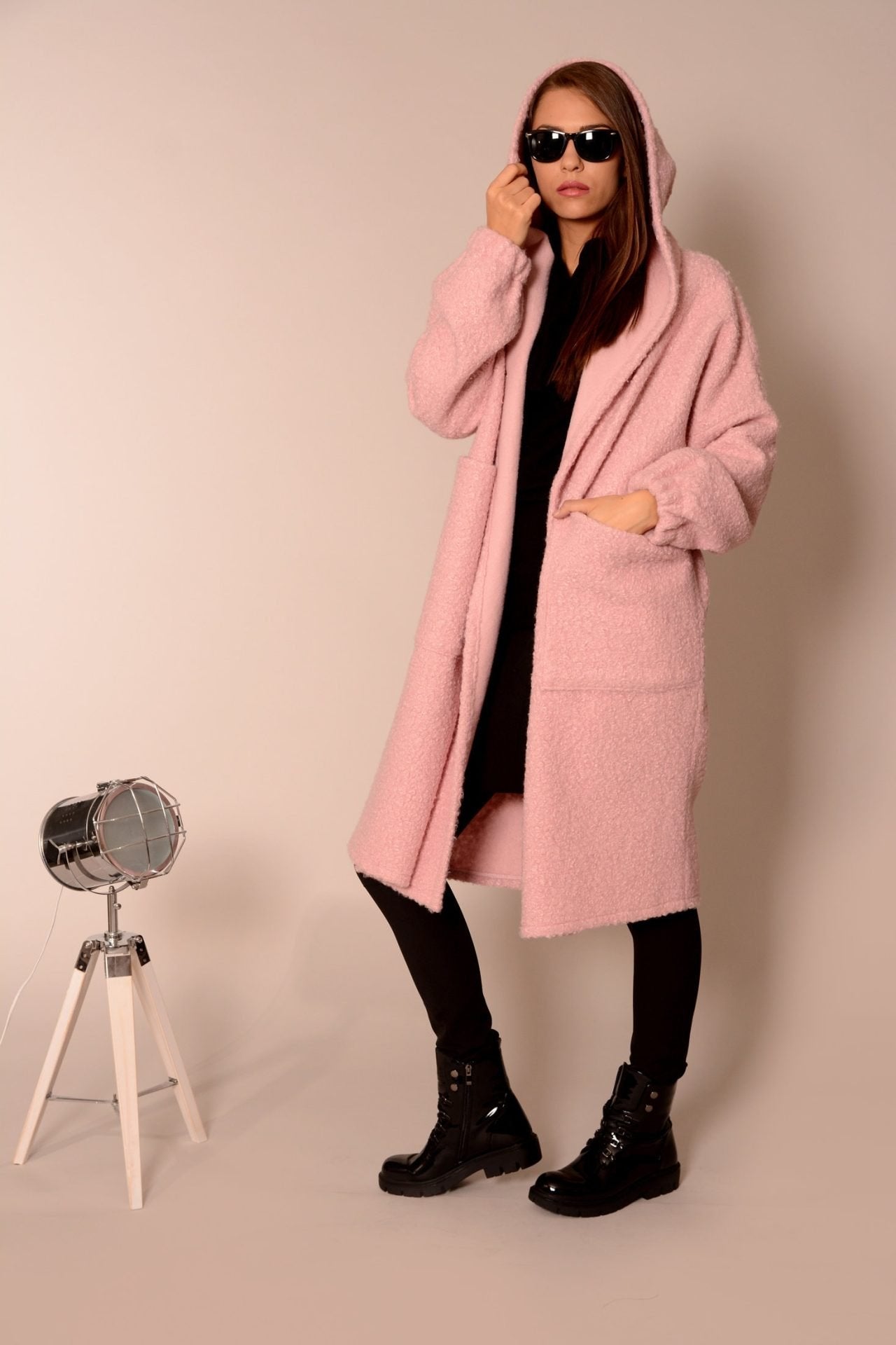Wool Maxi Oversized Winter Cardigan Coat