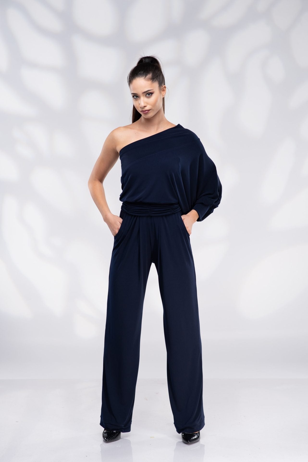 Formal One Shoulder Jumpsuit