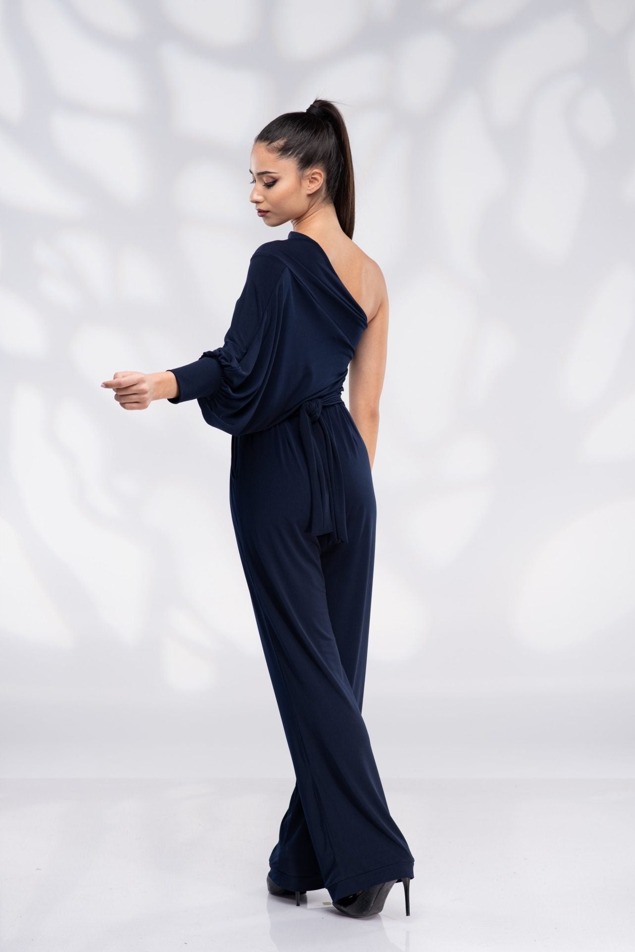 Formal One Shoulder Jumpsuit