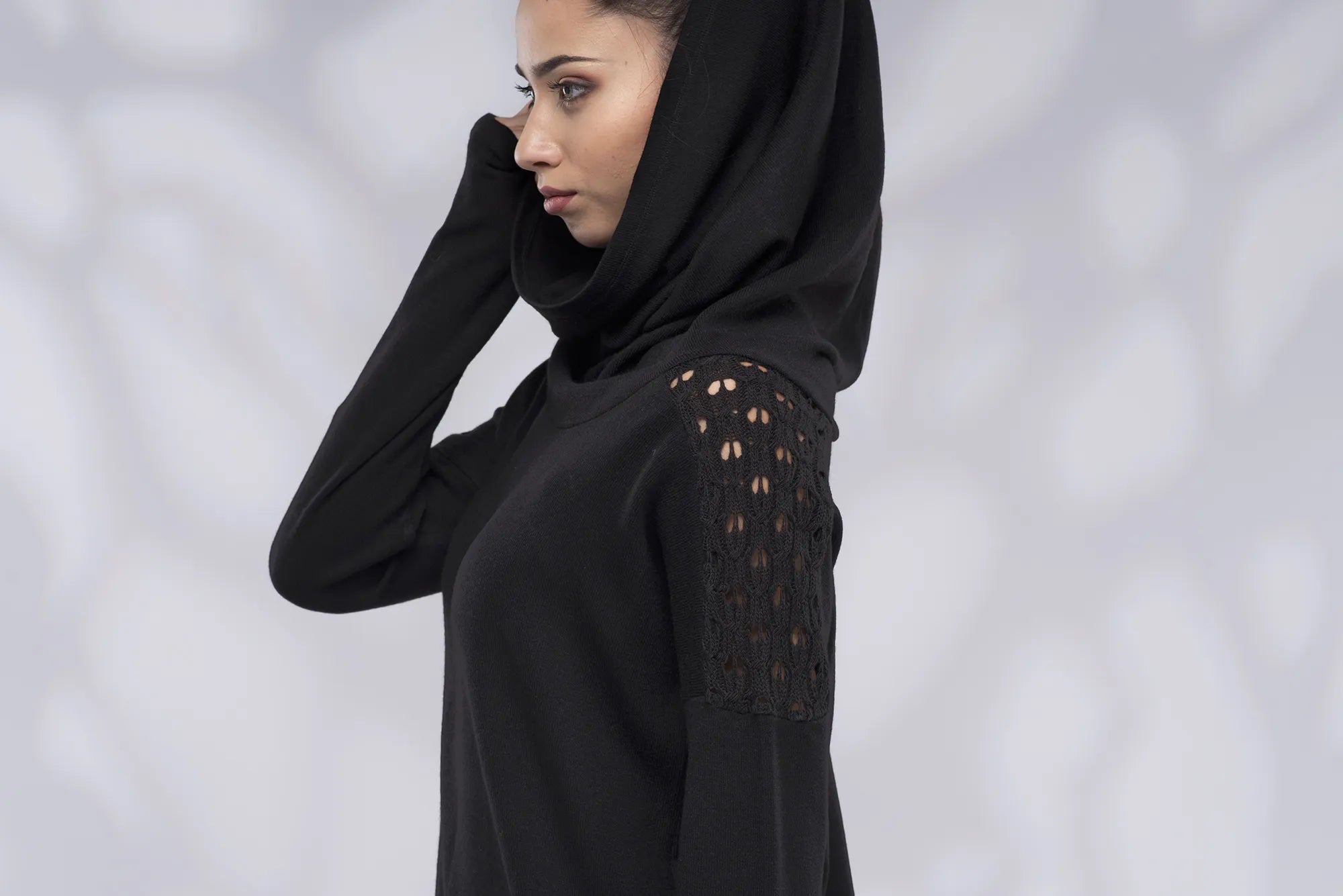 Sweater for Women Long Hooded Dress-Danellys-4.webp