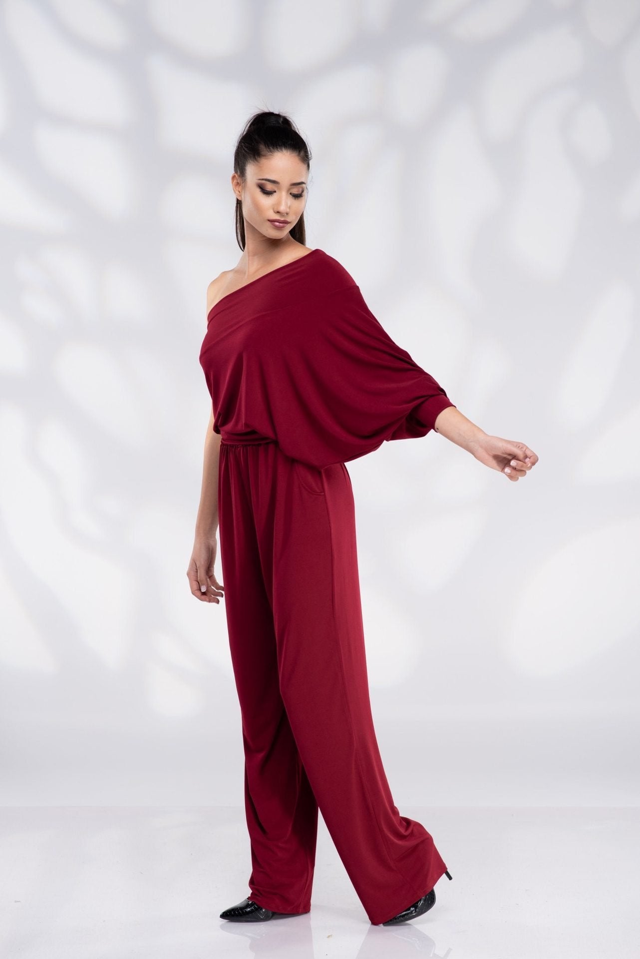 Formal One Shoulder Jumpsuit