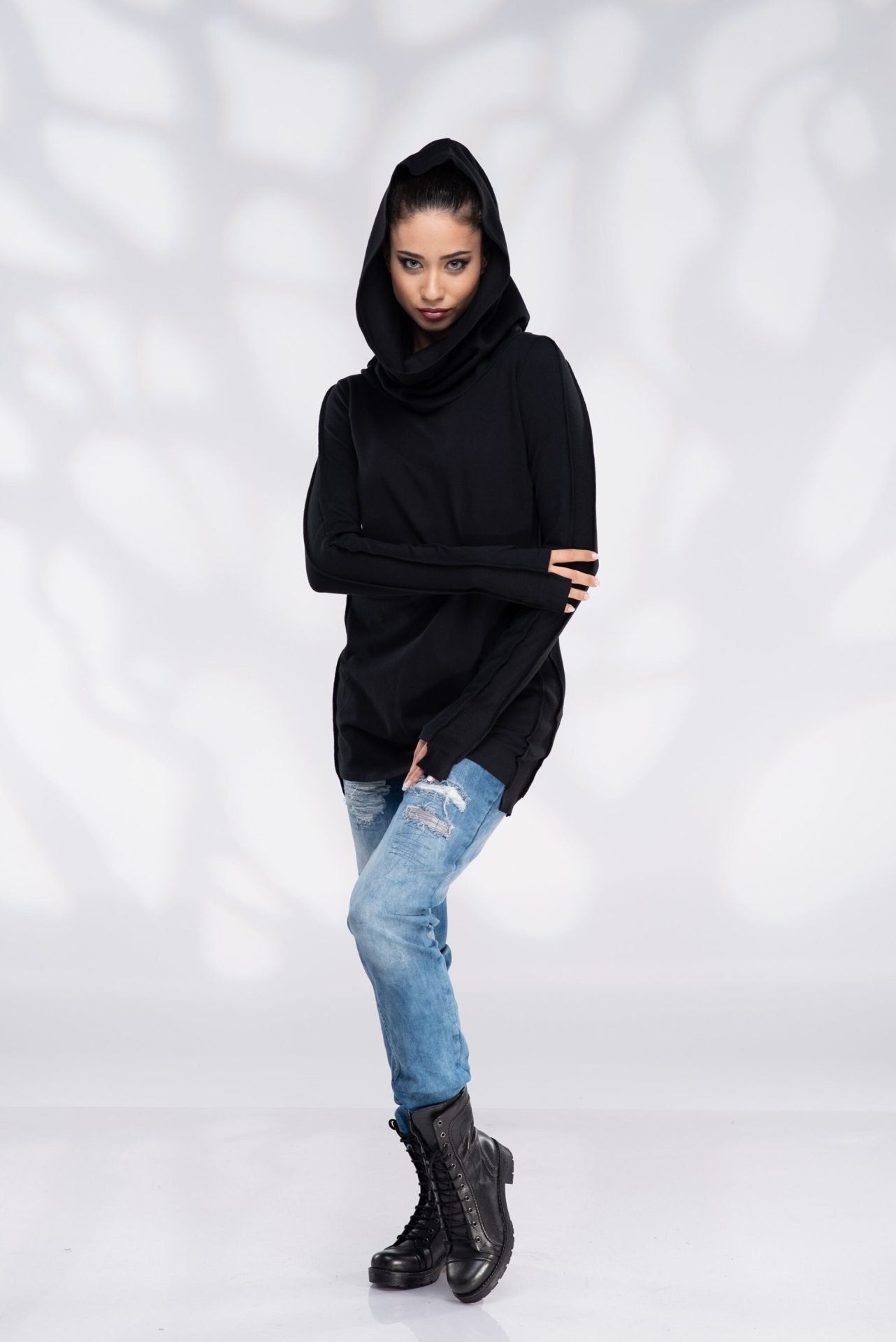 Pixie Elven Hoodie Winter Dress