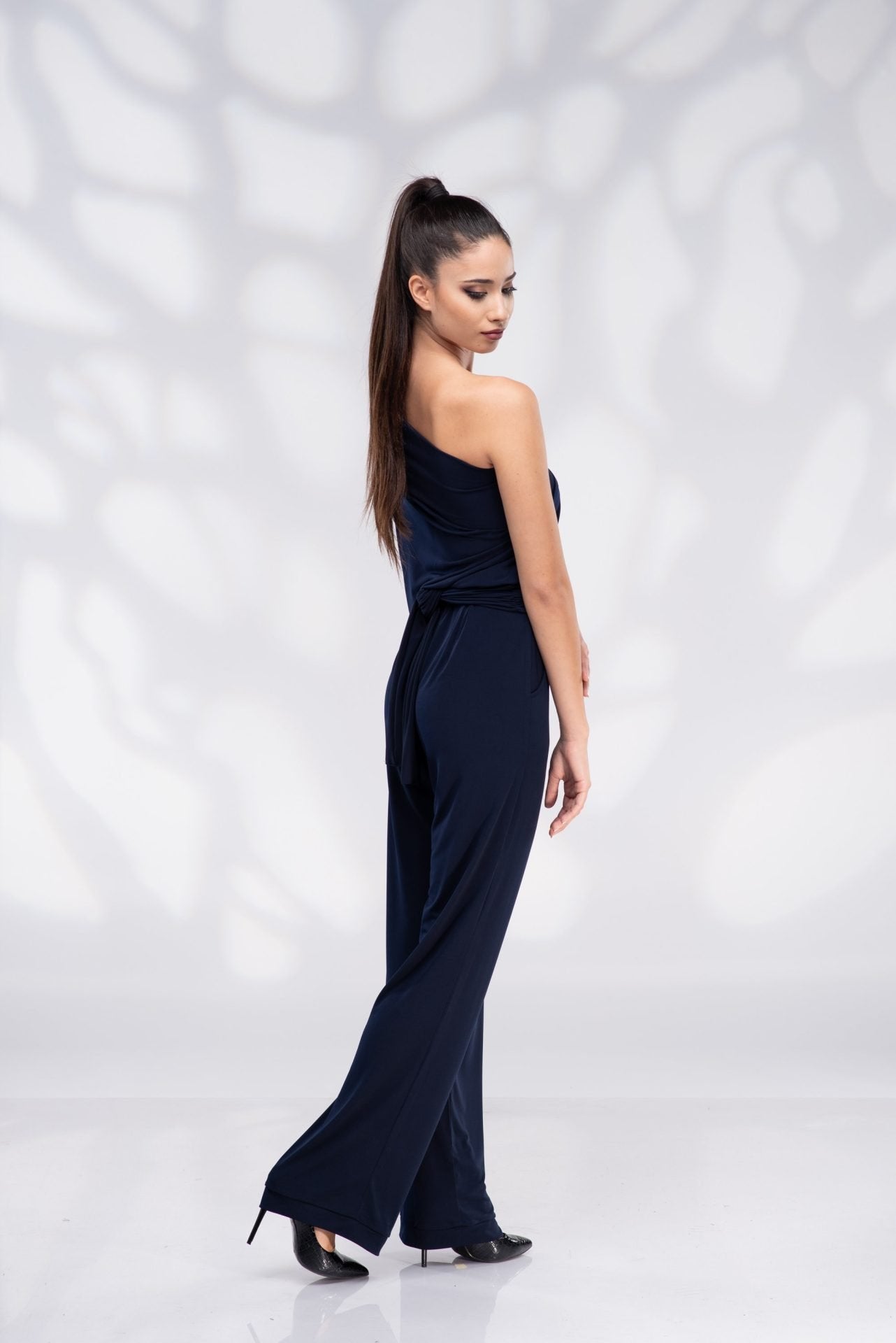 Formal One Shoulder Jumpsuit