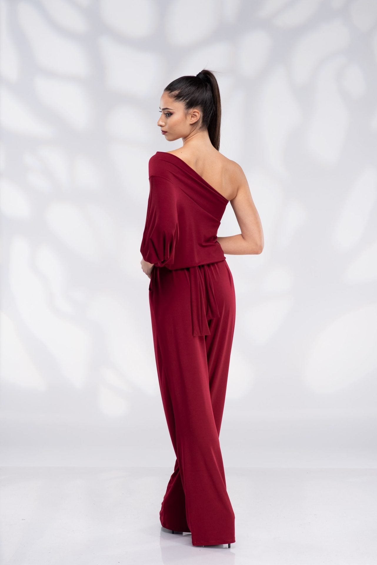 Formal One Shoulder Jumpsuit