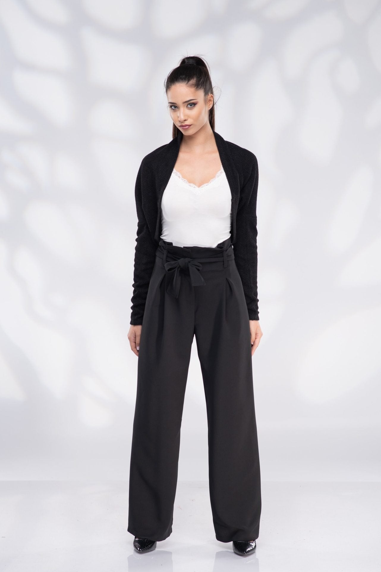 Black Bridal Bolero Shrug