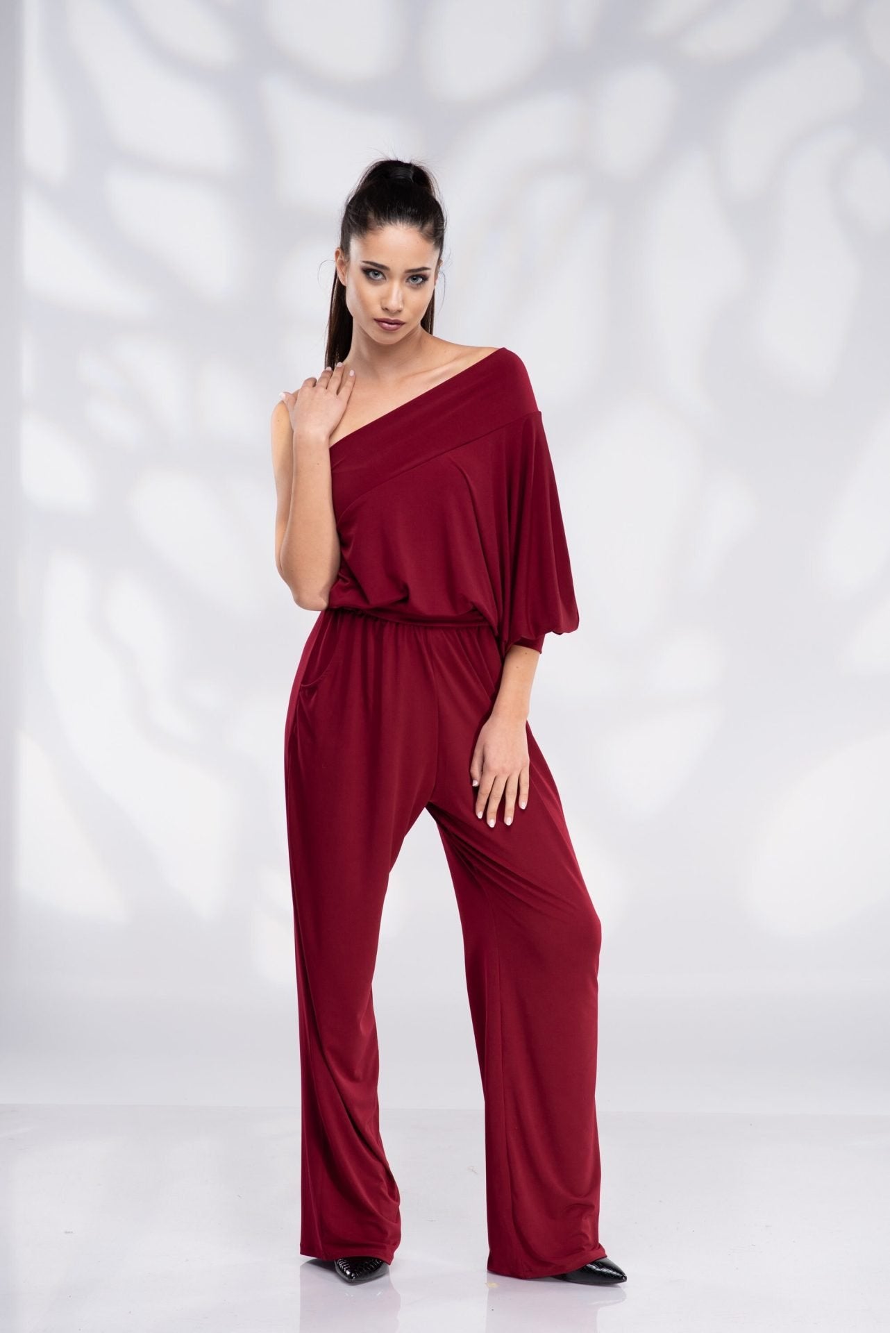Formal One Shoulder Jumpsuit