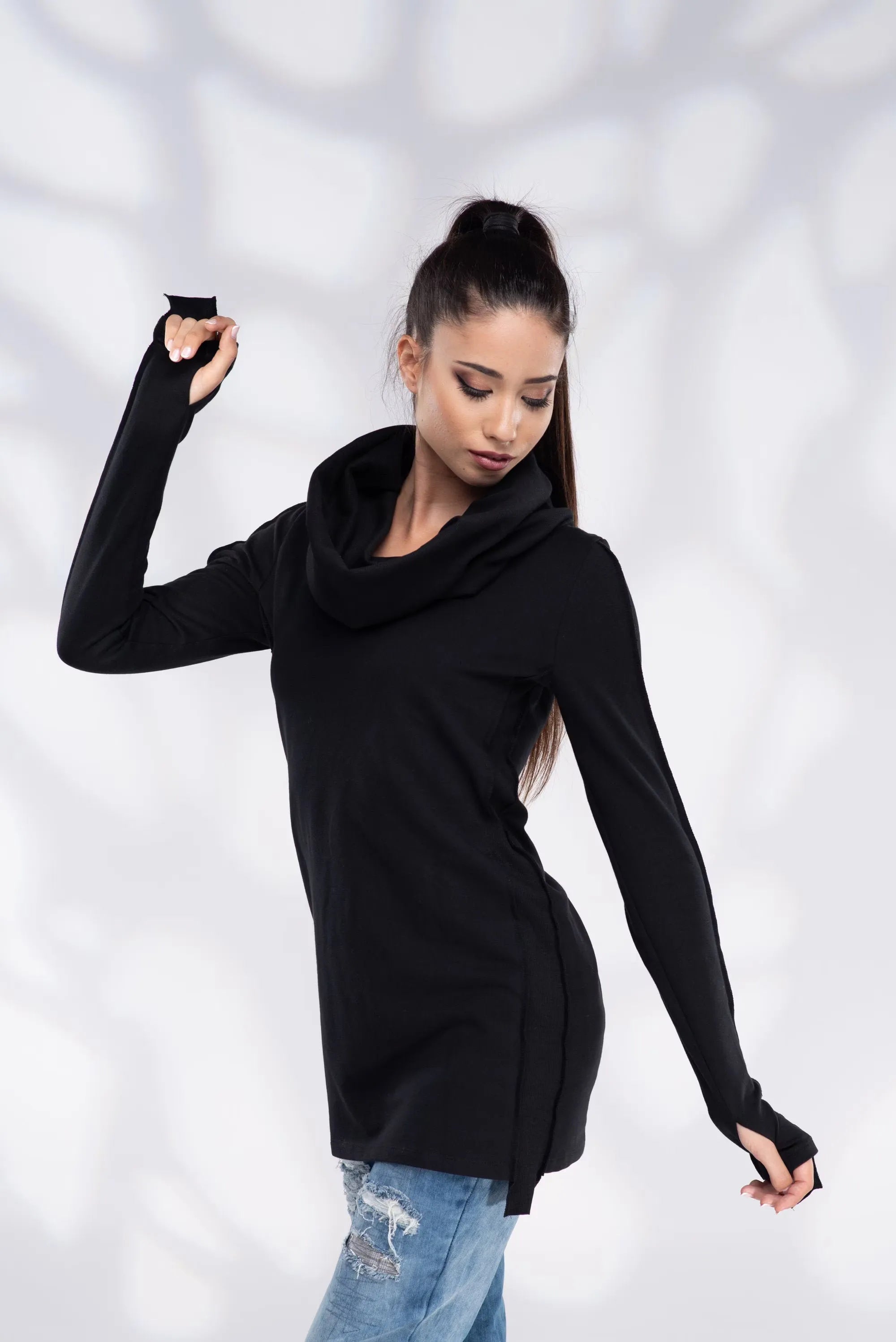 Pixie Elven Hoodie Winter Dress-Danellys-2.webp